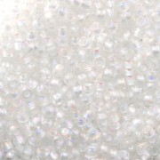 Perla Preciosa 11/0 da 2 mm - Crystal AB Silver Lined x20 g