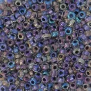 Perle Preciosa 11/0 2 mm - Cristallo AB nero foderato x20g