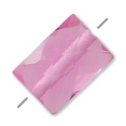 Perla rettangolare sfaccettata 5x7 mm - Idrotormalina rosa x1|raw }}