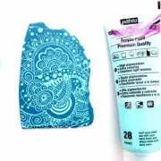 Pittura acrilica- DecoCrème di Pébéo- Oliva Mat n°34 x 120ml