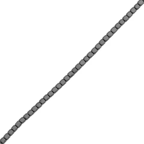 Mini-ematite cubi 2x2 mm hematite x39 cm