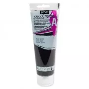 Pittura universale per acrilico  - DecoCrème de Pébéo - Gesso Nero x120ml