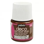 Pittura acrilica- Deco Brillant di Pébéo - Cioccolato n°144 x 45ml