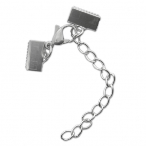 Chiusura moschettone con terminali dentellati 10 mm in Acciaio Inox x1