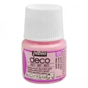 Pittura acrilica- Deco Mat di Pébéo -  Rosa chiaro n°109 x 45ml