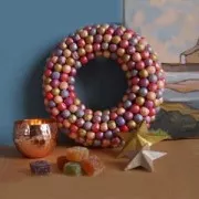 Pittura acrilica- Deco Nacré di Pébéo - Argento n°039 x 45ml