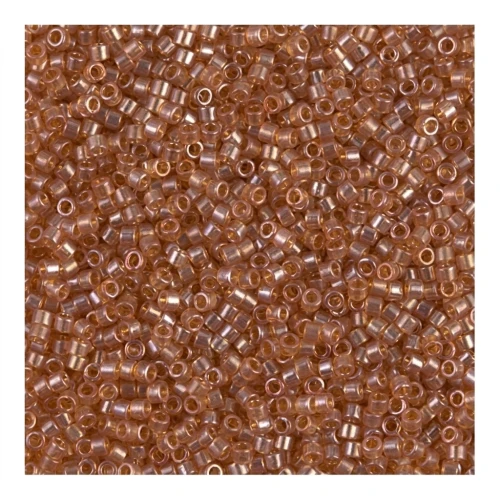 Miyuki Delica 11/0 DB1221 - Transparent Marigold Luster