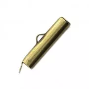 Terminale per tessitura di perline 20 mm bronzo x1