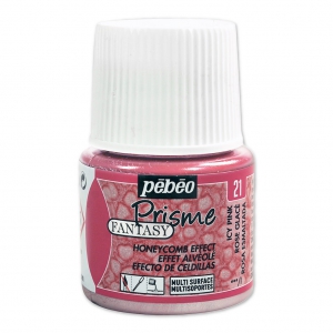 Pittura Multi-supporto ad effetto Fantasy Prisme Pébéo Rosa ghiacciato (n°21) x45ml