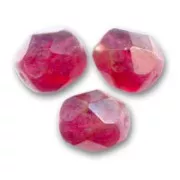 Sfaccettato 3 mm Fucsia Champagne Luster x50