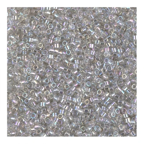 Miyuki Delica 11/0 DB1251 - Transparent Gray Mist AB x8g