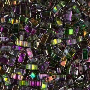 Miyuki Half Tila Beads 5x2.3x1.9 mm HTL-4571 - Magic Orchid x10g