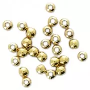 Palline mm. 1.8 Argento 925 Dorato con oro finox100