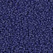 Rocaille Miyuki 15/0 2075- Mat Opaque Cobalt Luster x8g
