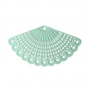 Pendente laser cut ventaglio 39x22 mm Mint x1|raw }}