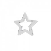 Ciondolo Stella 6 mm Argento 925 x1|raw }}