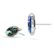 Orecchini per castone per Scarab Bead 5728 Argento 925 x2
