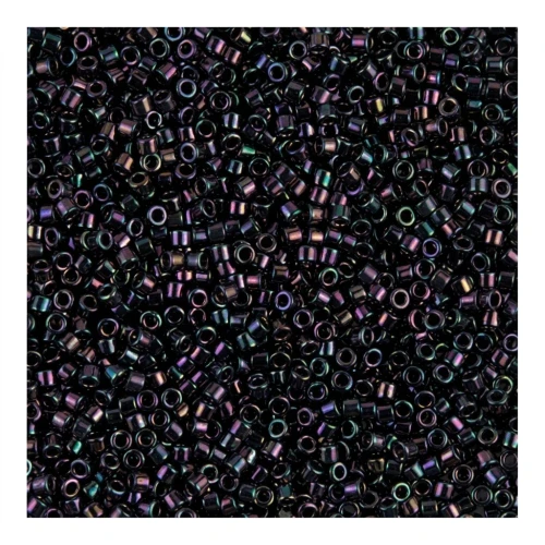 Miyuki Delica 11/0 DB0004 - Metallic Dark Plum Iris
