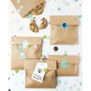 Sacchetto di carta Yey fai da te - 120x185 mm - Let's party - Kraft x24