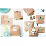 Sacchetto di carta Yey fai da te - 120x185 mm - Let's party - Kraft x24