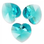 Cuore PureCrystal 6228 mm. 14,4x14 Blue Zircon  x1|raw }}