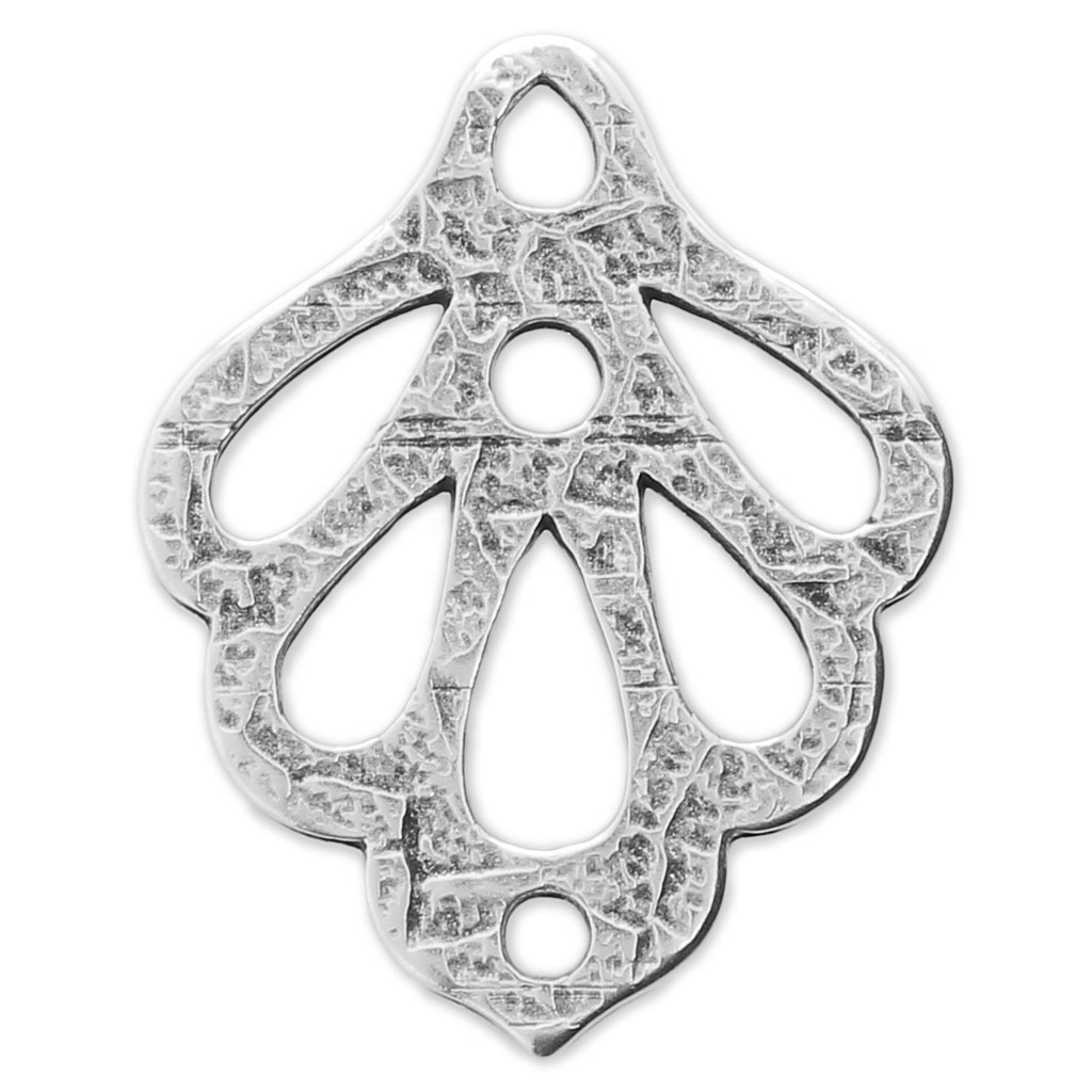 Orecchini Pendenti A Foglia In Argento Sterling 925 Traforati - Tuscany Silver, Gioielli Riciclati In Elegante Scatola Regalo