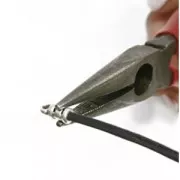 Terminale per cordone 2 mm - oro rosa x1