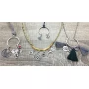 Distanziatore 2 fori 330x27 mm oro rosa  x1