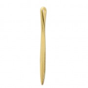 Pendente punta etnica 38x4 mm Dorato con oro fino x1