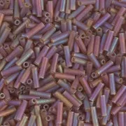 Bugles Miyuki mm. 6 BGL-134FR - Mat Tr Dark Topaz AB x10g