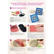 Stampo texture - per pasta polimerica 9 cm Inka Art