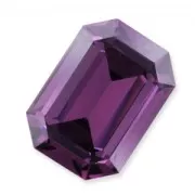 Cabochon PureCrystal 4610 Rettangolo mm. 14x10 Amethyst