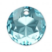 Pendente PureCrystal 6430  mm. 14 Aquamarine x1