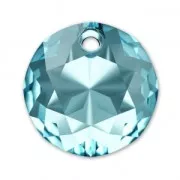 Pendente PureCrystal 6430  mm. 14 Aquamarine x1