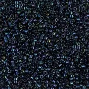 Miyuki Delica 11/0 DB0002 - Blu scuro Iris metallizzato x8g