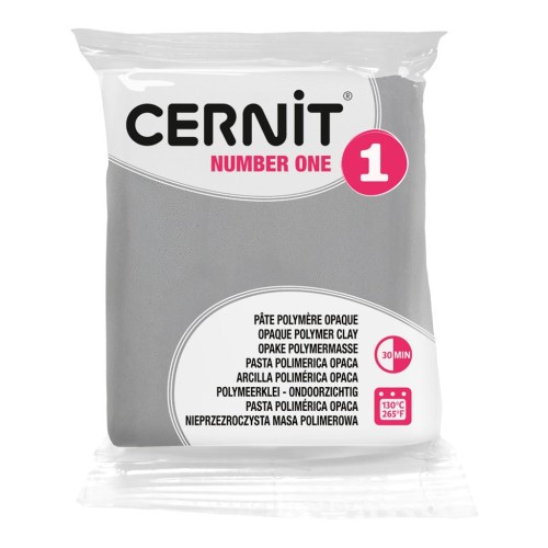 Pasta Cernit Number One Opaca - Grigio (n. 150) x 56 g