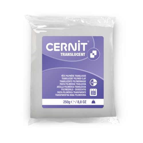 Pasta Cernit Translucent 250g Traslucido (n°005)