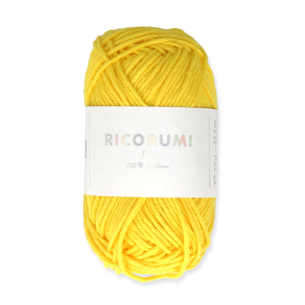 Cotone Ricorumi Laminato Dorato - Gomitolo 10g Per Amigurumi E Uncinetto Di Rico Design