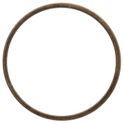 Anello di tessitura e montaggio rotondo 22 mm - Bronzo x1