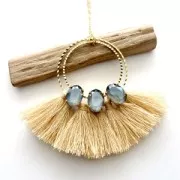 Anello di tessitura e montaggio rotondo 22 mm - Bronzo x1