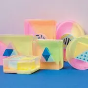 Pain de savon à mouler de glycérine 100 % Vegan par Rico Design Opaque x500g