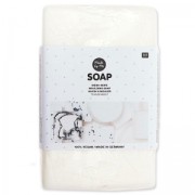 Pain de savon à mouler de glycérine 100 % Vegan par Rico Design transparent x500g|raw }}