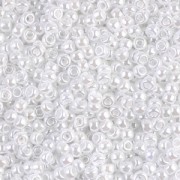 Perline Miyuki 11/0 528 - White Pearl Ceylon x 100 g