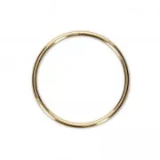 Anello chiuso 20 mm Gold filled x1