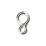 Double quick Link 9x5 mm Argento 925 x5