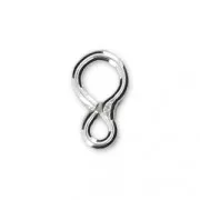Double quick Link 9x5 mm Argento 925 x5