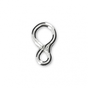 Double quick Link 9x5 mm Argento 925 x5