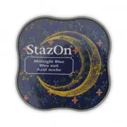 Inchiostro Stazon Midi - Asciugatura rapida - Midnight Blue x1