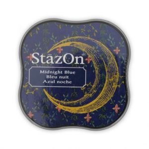 Inchiostro Stazon Midi - Asciugatura rapida - Midnight Blue x1
