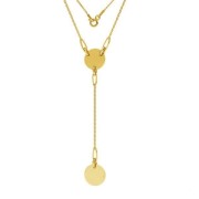 Distanziatore rotondo 3 fori 9 mm Argento 925 x1